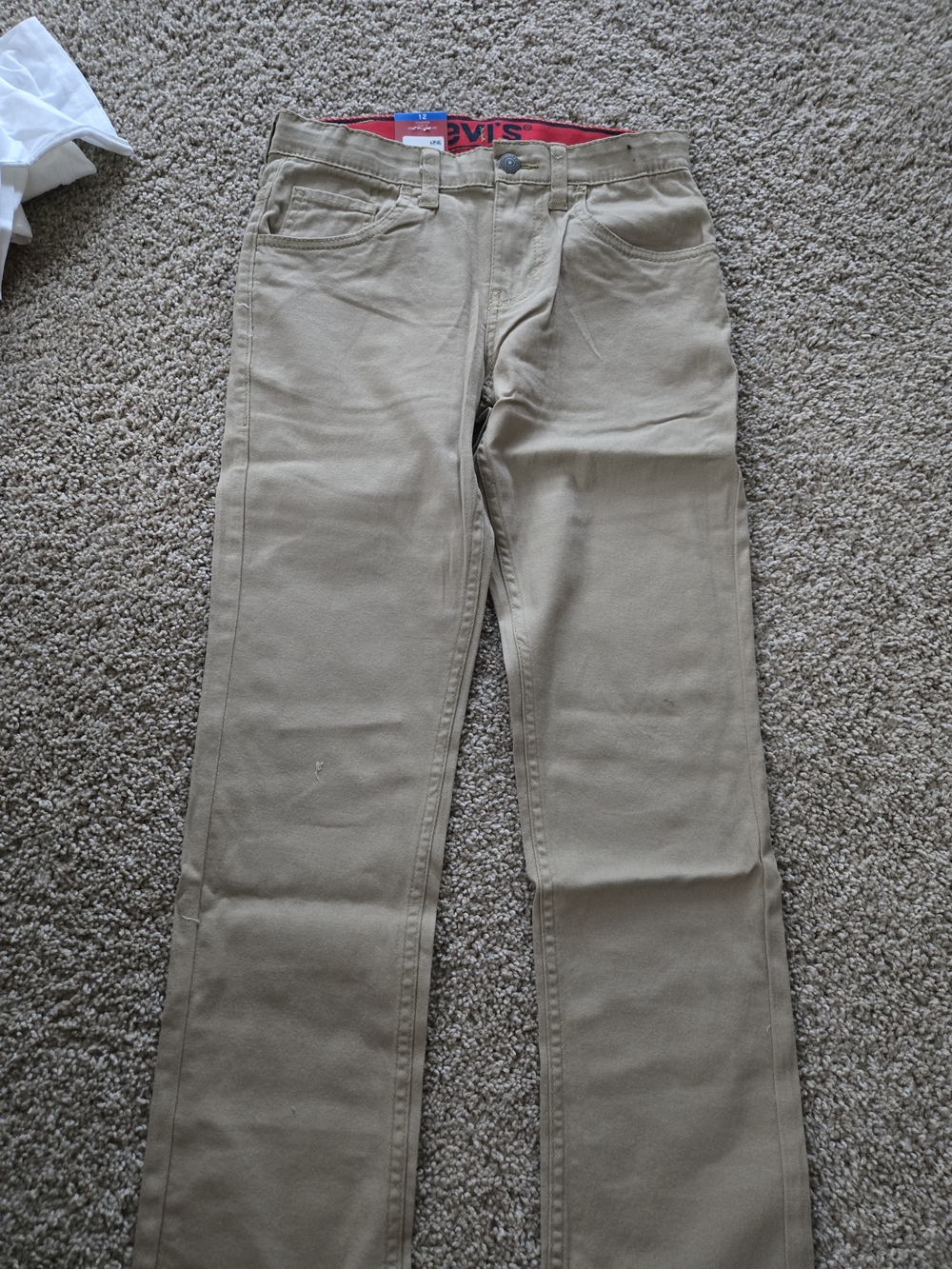 BRAND NEW Levi's Tan Straight-Leg Chino Jeans